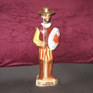 VINTAGE 1970 DON Q QUIXOTE PUERTO RICAN RUM DECANTER